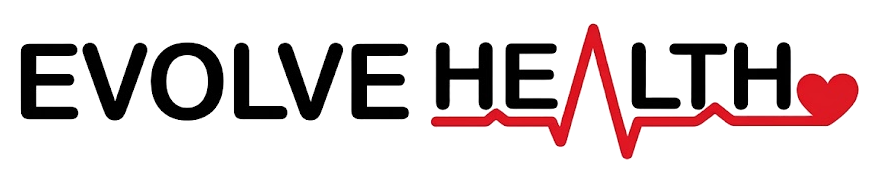 Evolve Health — heartbeat logo